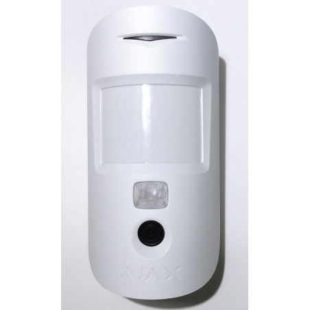 AJAX | Wireless motion detector "MotionCam" with camera (white)