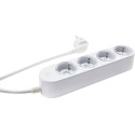 Shelly · Plug & Play "Power Strip 4 Gen4" · Smarte Steckdosenleiste · 4x 12A · Messfunktion · WLAN · Zigbee · Matter · BT · weiß