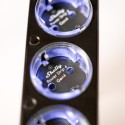 Shelly · Plug & Play "Power Strip 4 Gen4" · Smarte Steckdosenleiste · 4x 12A · Messfunktion · WLAN · Zigbee · Matter · BT · schw