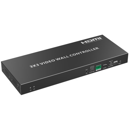Elektronik Videowand HDMI - Videowand 3x3 - Erlaubt 1:9 - Auflösung 4K - HDMI-VW-9-4K - 1