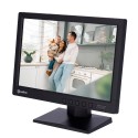 SAFIRE LED monitor 10" - Designed for video surveillance - Format 16:10 - VGA, HDMI, BNC loop and audio - Resolution 1280x800 - 