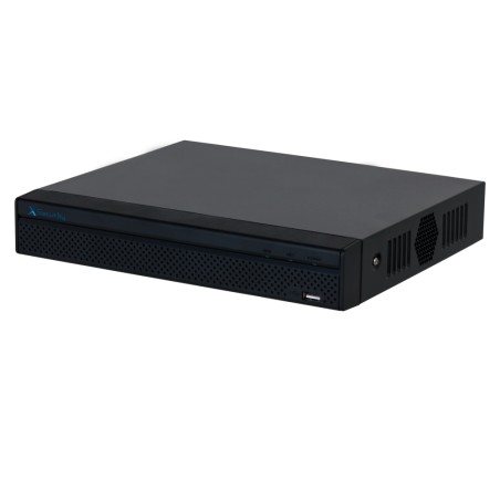 X-Security KI IP-Rekorder - 4 CH IP-Video | 4 CH PoE - Maximale Aufzeichnungsauflösung 12 Mpx - Bandbreite 80 Mbps - HDMI- und V