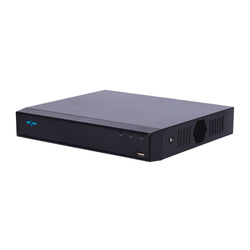 X-Security KI IP recorder - 16 CH IP video - Maximum recording resolution 12 Mpx - Bandwidth 80 Mbps - HDMI Full HD and VGA - XS
