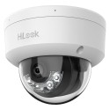 HiLook - IP-Dome-Kamera - Auflösung 4 Megapixel (2560x1440) - Linse 2.8 mm | Integriertes Mikrofon - Hybridlicht 30 m | PoE IEEE