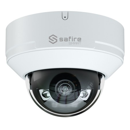 Safire Smart - Câmara Dome IP gama E1 Inteligência Artificial - Auflösung 6 Megapixel (3200x1800) - Objektiv 2.8 mm | Audio IN |