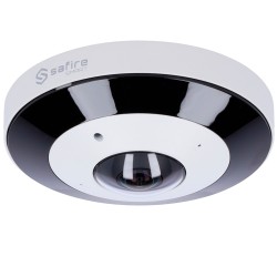 Safire Smart - Fisheye IP-Dome-Kamera Reihe I1 - Auflösung 12 Megapixel (4000x3000) - Objektiv 1.65 mm, Weitwinkel 360º - Audio,