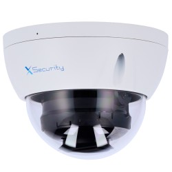 X-Security IP-Dome-Kamera - 4 Megapixel (2688x1520) - Festlinse 2.8mm - WDR 120dB | Dual Light (IR 30m und Weißlicht 30m) - WizS