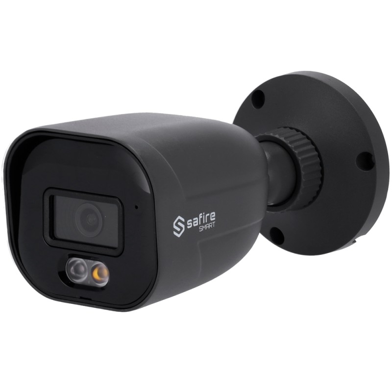 Bereich der Safire Smart Bullet IP-Kamera E1 IA - Farbe Grau - Auflösung 4 Megapixel (2566x1440) - Objektiv 2.8 mm | Integrierte