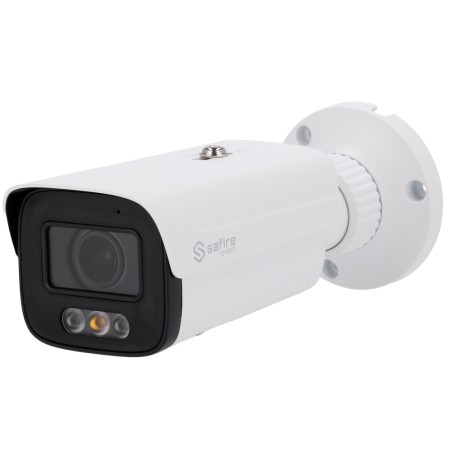 Safire Smart - Bullet-IP-Kamera I1 Erweiterte AI und DualLight - Auflösung 4 Megapixel (2688x1520) - Motorisiertes Objektiv 2.7~