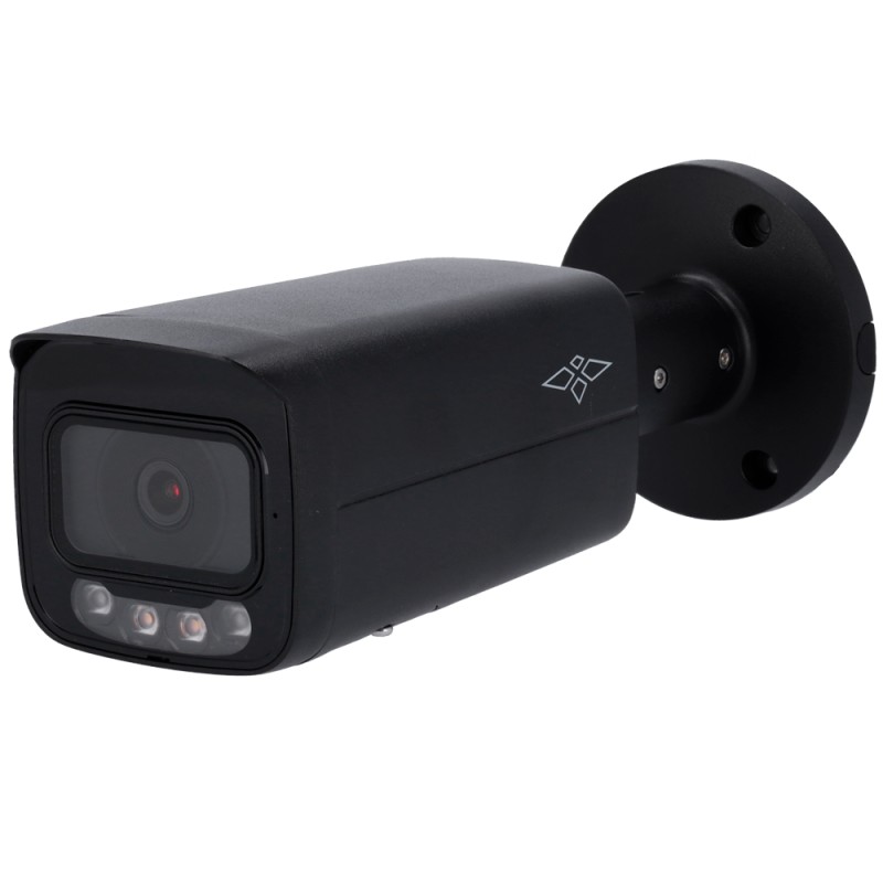 IP Bullet Camera 4 Megapixel GamaPro Colour Black - 1/2.9" Progressive Scan CMOS - Compression H.265+/H.265/H.264+/H.264 - Ob - 