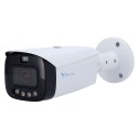 Cámara Bullet IP 8 Megapixel Wizcolor - 1/1.8” Progressive Scan CMOS - Lente 2.8 mm | IR+Luz Blanca 50 m - WDR | Micrófono integ