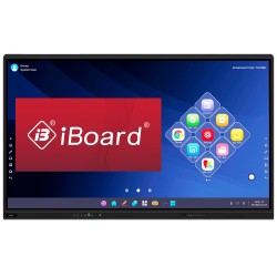 IBOARD Interaktives Monitor 86'' 4K - Auflösung 3840x2160 - HDMI-Eingänge, VGA, DP, Typ-C, LAN, USB, OPS - Blickwinkel 178º - In