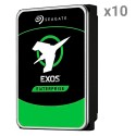 Seagate Hard Drive - 10 units | 8 TB capacity each - SATA III interface 6 Gb/s - Model ST8000NM017B - Designed for - 10XHD8TB-S-