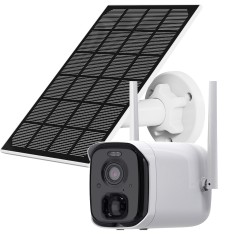 VicoHome Outdoor 4Mpx Wifi with battery operation - PIR sensor / Intelligent detection (Cloud) - Solar panel 5W / Battery 90 - C