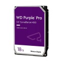Western Digital Hard Drive - Capacity 18 TB - SATA Interface 6 GB/s - Model WD181PURP - Specially for Video Recorders - Loose - 