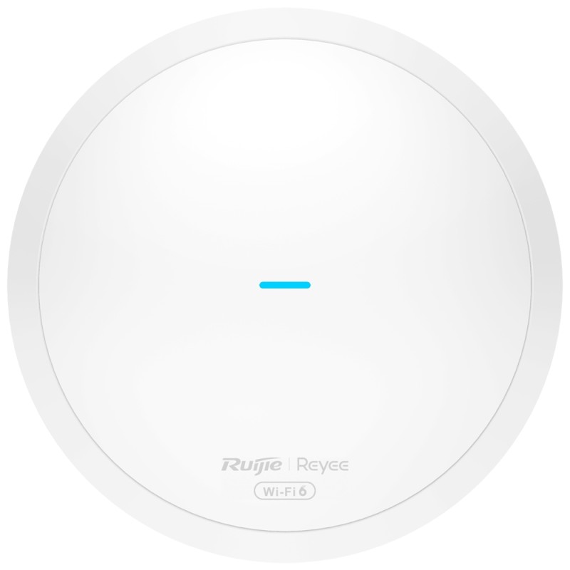 Reyee - Omnidirektionaler-AP Wi-Fi 6 - Frequenz 2.4 und 5 GHz / 80MHz Kanalbreite - Unterstützt 802.11a/b/g/n/ac/ax - WiFi-Übert