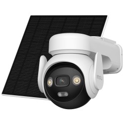 AOV PT PRO 5MP Akku-Kamera-Kit - 4G / WLAN/ 10000 mAh / Solarpanel 5W - 3.6mm / Autotracking / AURORA Full-color - Zwei-Wege-Aud