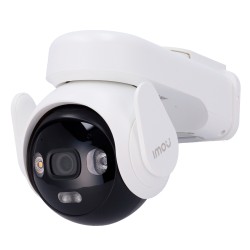 AOV PT 5 MP-Kamerakit - 4G / WiFi / 10000 mAh - 3.6 mm / Autotracking / IR + Vollfarbe - Bidirektionales Audio / Sirene + Blau-R
