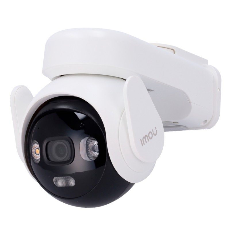 AOV PT 5 MP-Kamerakit - 4G / WiFi / 10000 mAh - 3.6 mm / Autotracking / IR + Vollfarbe - Bidirektionales Audio / Sirene + Blau-R