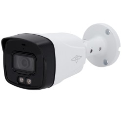 Bullet-Kamera HDCVI X-Security - CMOS 4K - Objektiv 3.6 mm - WDR(120dB) - Doppeltes Licht: IR + Weiß-Reichweite 40 m | Mikrofon 