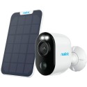 Reolink Batteriebetriebene WiFi-Kamera mit Solarpanel - 3MP (2304 x 1296) - IR 10 m / Sirene - PIR-Erkennung von Personen und Fa