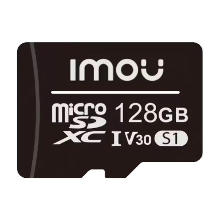 Imou microSD card - Capacity 128 GB - Class 10 | Read/write speed: 95/38 MB/s - E/P cycles: up to 500 - Home camera - ST2-128-S1