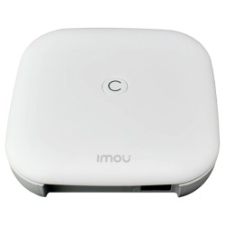 Imou Hub Drahtlos-Gateway - Domotischer Alarmkonzentrator - Zigbee 3.0 - Doppeltes WLAN / LAN - Bis zu 32 Geräte - Geeignet für 