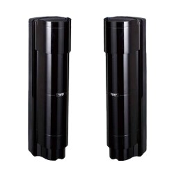 Infrared barrier detector - Compatible with transmitter via radio - Wiring | [% AR%] beams | AND and OR function - Maximum R - T