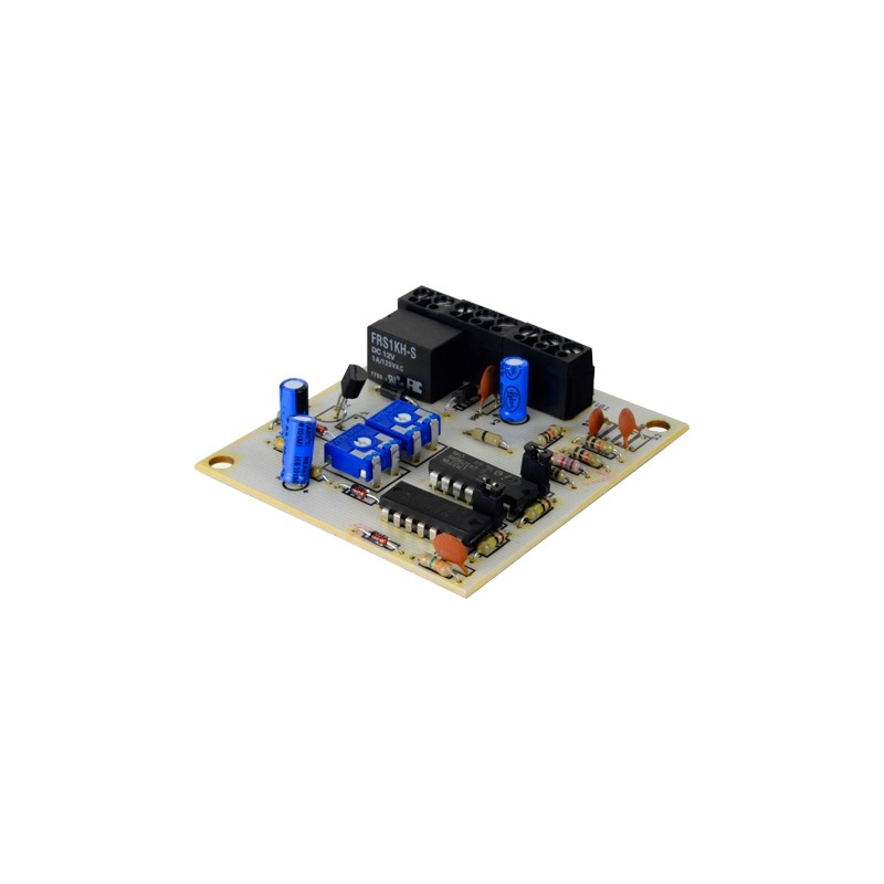 Electronic FDP analysis board - For impact detectors IB5 - 2 inputs (adjustable and independent sensitivity) - 1 relay - SI - 2