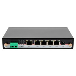Hongdian router 4G industrial - 2 x 4G LTE CAT Module 6 - Dual SIM dual modem - RS232/RS485 ports - Wi-Fi 802.11b/g/n - HG-H8923