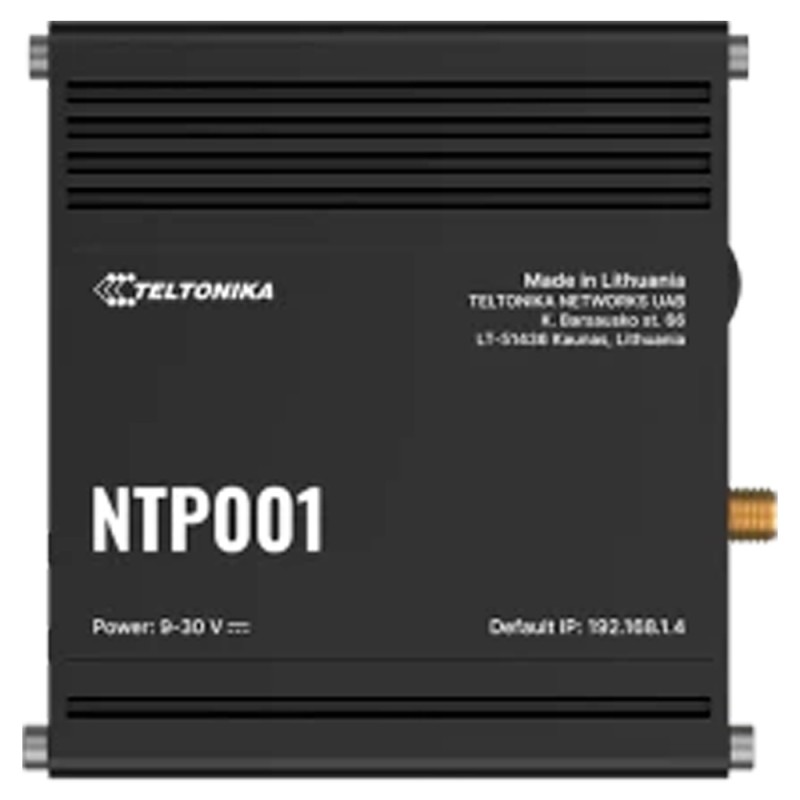 Teltonika Industrieller Ntp Server - Anschluss RJ45 10/100Mbps - Ports RS232 und RS485 - TK-NTP001 - 1