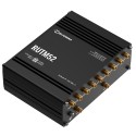 Teltonika industrial router 5G[%VAR%]. - Dual modem 5G Sub-6Ghz SA/NSA - 5 ports 10/100/1000Mbps - Up to 2.1/3.3Gbps download - 