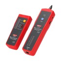 Kabel-Tester - Kabelstatusprüfung RJ45/RJ11 - Signalstärke-Anzeigelampe - Lokalisierung von Kabelbrüchen und Live-Tracking - Aut