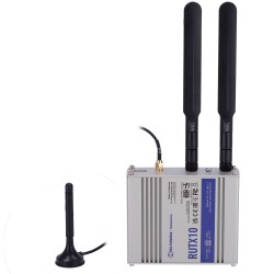 Teltonika Industrieller Router - WLAN 5 - Bluetooth LE 4.0 - 4 Ethernet Anschlüsse RJ45 Gigabit - USB 2.0 - Digitaler Eingang/Au