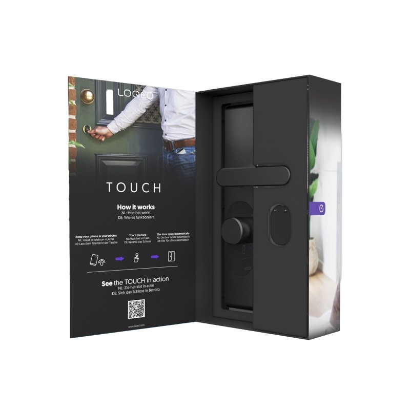 Shelly · "LOQED Touch Smart Lock black" Smartes Türschloss - 240745 - 11