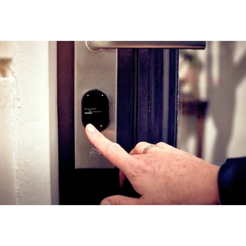 Shelly · "LOQED Touch Smart Lock Stainless Steal" Smartes Türschloss - 246693 - 7