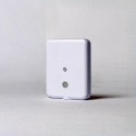 Shelly · Plug & Play · "Flood Gen4" · Wasserleckage- & Regensensor · WLAN · Matter · Zigbee · Bluetooth · Batterie (enthalten) -
