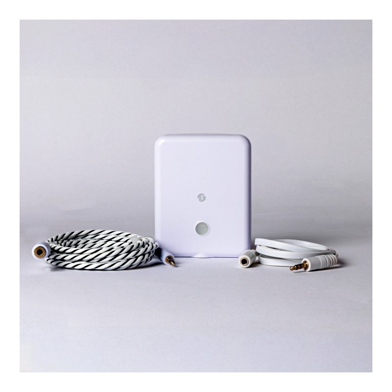 Shelly · Plug & Play · "Flood Gen4" · Wasserleckage- & Regensensor · WLAN · Matter · Zigbee · Bluetooth · Batterie (enthalten) -