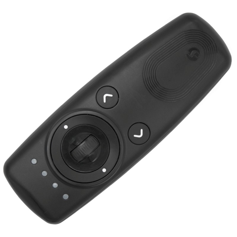 Shelly - Plug & Play - "Blu Remote Control ZB black" - Remote control incl. holder - BT - Zigbee - 4 channels - gesture control 