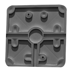 Flexible connection cover for support box - Suitable for outdoor use - Allows you to install the internal wiring - CBOX-BC02-BAS