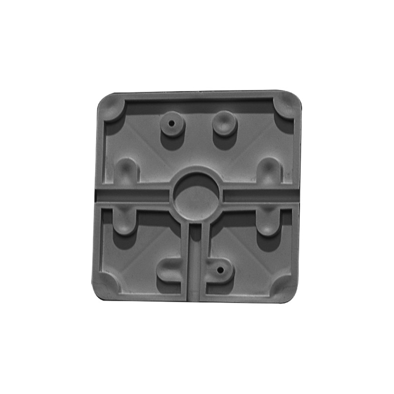 Flexible connection cover for support box - Suitable for outdoor use - Allows you to install the internal wiring - CBOX-BC02-BAS