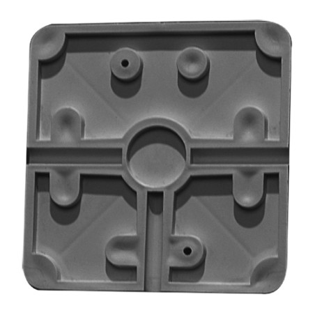 Flexible connection cover for support box - Suitable for outdoor use - Allows you to install the internal wiring - CBOX-BC02-BAS