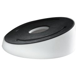 Anschlussbox - Für Dome-Kameras - Geeignet für den Außenbereich - Montage auf Schrägdach - Farbe weiß 39.2 (H) x 111 (Ø) mm - Ka