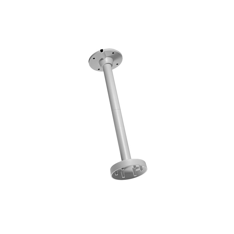 Dachauflage - Höhe 560 mm x 150 (Ø) mm - Geeignet für den Außenbereich - Weiße Farbe - Hergestellt aus Aluminium - Kabelstift - 