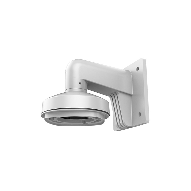 Wall mount - Junction box - Suitable for outdoor use - White color - Compatible with Hiwatch Hikvision - Cable pin - DS-1272ZJ-1