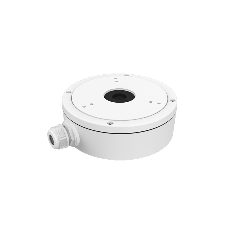 Anschlussbox - Für Dome-Kameras - Geeignet für den Außenbereich - Decken- oder Wandinstallation - Kabelstift - Farbe weiß 51.5 (