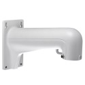 Wall mount bracket - For dome cameras - Suitable for outdoor use - White color - Compatible with Hiwatch Hikvision - Cable pin -