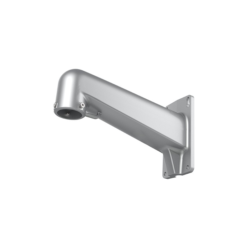 Wall mount - Suitable for panoramic cameras - Suitable for mounting on poles - Grey colour - Hardened material with spray - DS-1