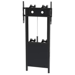 Motorisierte Boden-Wand-Stütze - Unterstütztes Gewicht 150 Kg - VESA 800x600 mm - Einstellbare Höhe - IB-EST009-W - 1