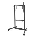 Foot stand with wheels and tray - Supported weight 100 kg - VESA 800x600 mm - Adjustable height - IB-IBD3110-L2 - 1